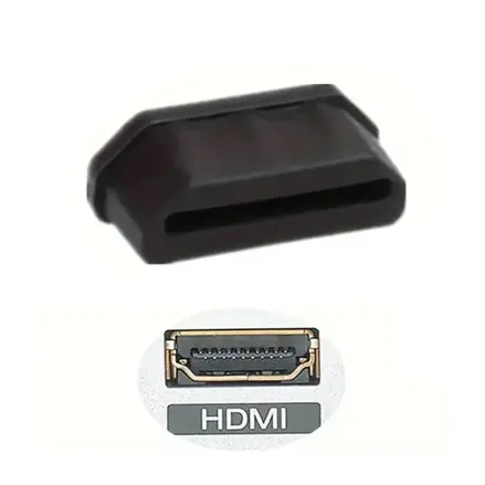 Prachotesná krytka pre HDMI zdierku, čierna
