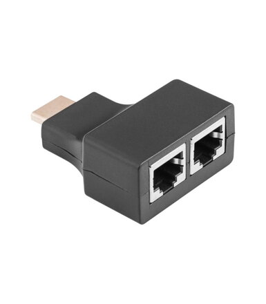 Prevodník HDMI po UTP 2xRJ45 do 30m