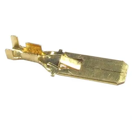 Faston konektor neizolovaný 9,5mm vodič 1.5-6mm