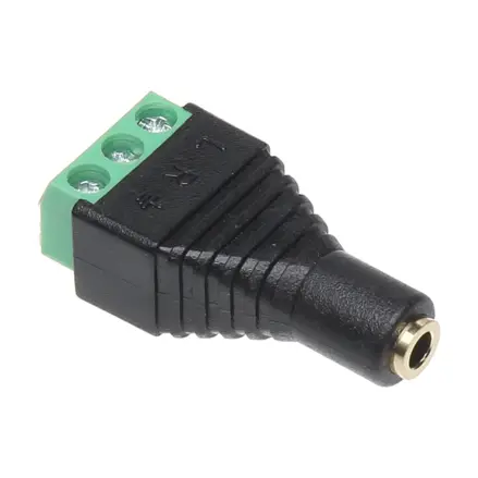 Zdierka JACK 3,5mm stereo so svorkovnicou