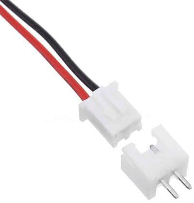 Konektor a zdierka JST-XH 2pin + kábel 20cm
