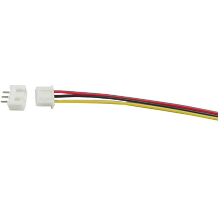 Konektor a zdierka JST-XH 3pin + kábel 15cm