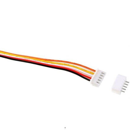 Konektor a zdierka JST-XH 5pin + kábel 15cm