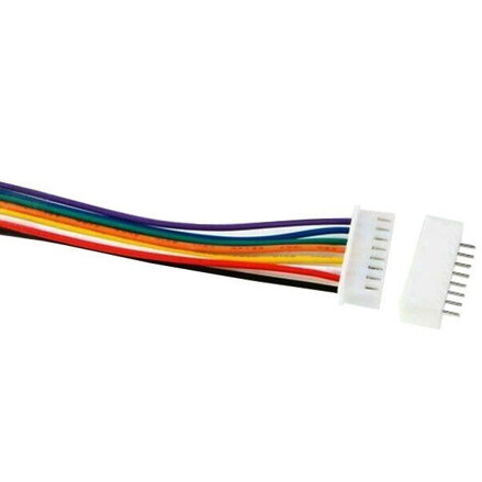 Konektor a zdierka JST-XH 8pin + kábel 15cm