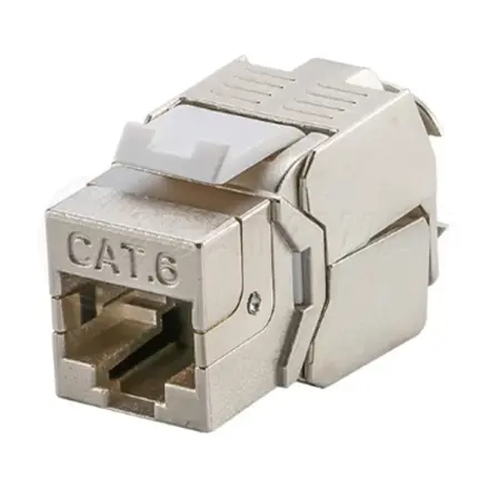 Samorezný tienený keystone cat.6 RJ45 DATAWAY