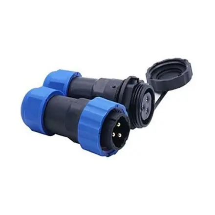 Konektor a zdierka vodotesná SP/SD13-3P na kábel 4-6,5mm