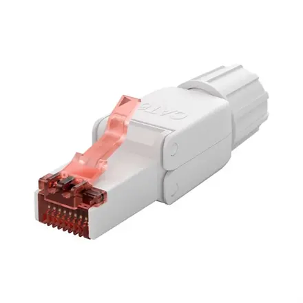 Samoinštalačný konektor RJ45 cat.6, skrutkovací uzáver