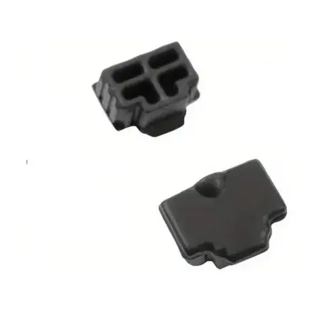 Prachotesná krytka na RJ45, čierna