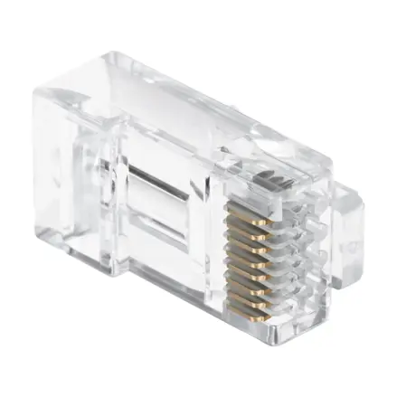 Konektor RJ45 UTP cat.6e, priebežný, typ EZ, DAHUA 