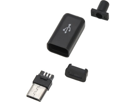 Konektor microUSB typ B na kábel