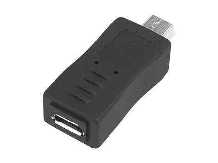 Redukcia microUSB zdierka / miniUSB konektor