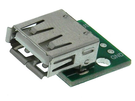 Zdierka USB-A na DPS 2.54mm