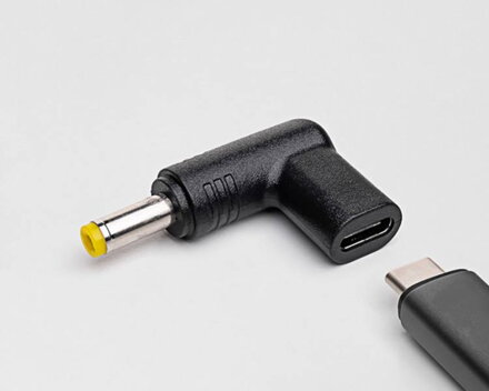 Redukcia USB-C / 1.7 x 4.8mm konektor do notebooku HP