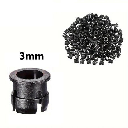 Plastová objímka pre LED diódy 3mm
