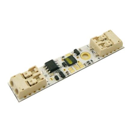 Stmievač LED pásov 12-24V 7.5A do profilu, celodotyk