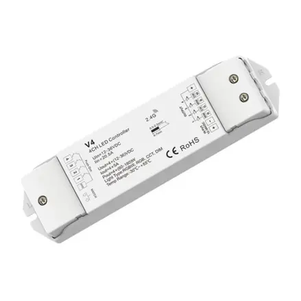 RF prijímač pre RGBW LED pásiky PRO-V4