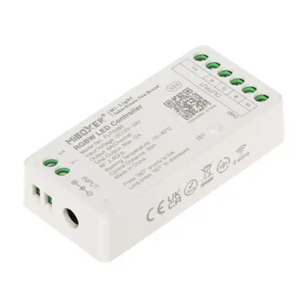 Prijímač pre RGB a RGB-W LED pásy 12-24V, 12A 