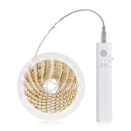 LED svetelný pás s pohybovým senzorom, 1m, 4x AAA WM56