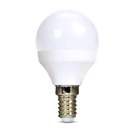 LED žiarovka, miniglobe, 8W, E14, 3000K, 720lm