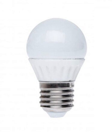 LED žiarovka E27 miniglobe 6W 3000K 510lm