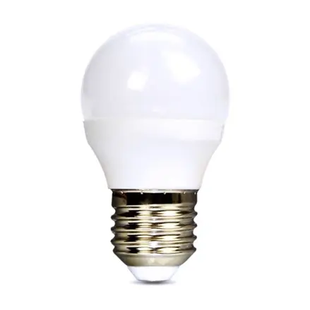LED žiarovka E27 8W miniGLOBE biela teplá SOLIGHT WZ424-1