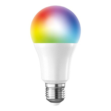 SMART WIFI LED žiarovka, 10W, E27, RGB, 270°, 900lm