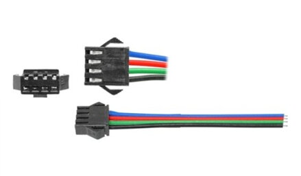 Konektor pre RGB LED pásiky