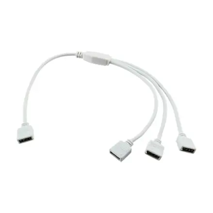 Rozbočovací kábel pre RGB 3x 4-pin zásuvka