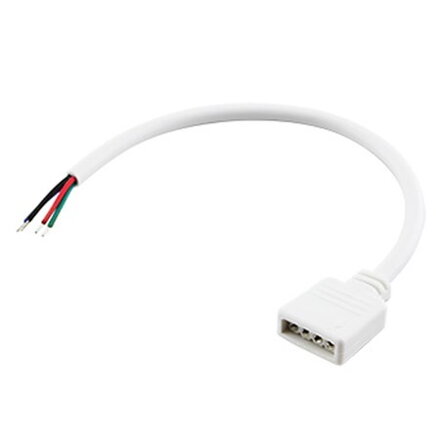 Kábel pre RGB LED 12/24V zásuvka 4pin