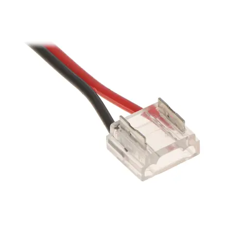 Napájací konektor pre COB LED pásy 10mm, vodiče