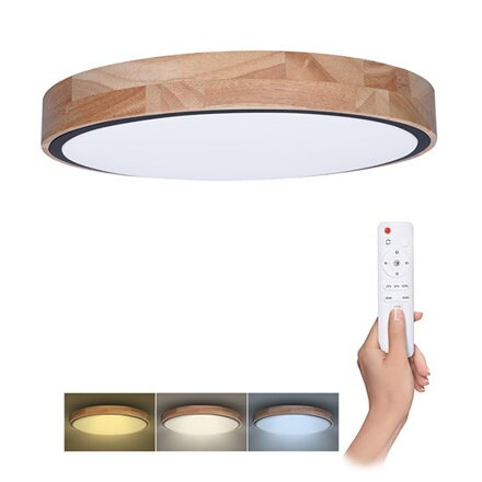 LED osvetlenie Iron Oak, 60W, 4200lm, 51cm, CCT, stmievateľné