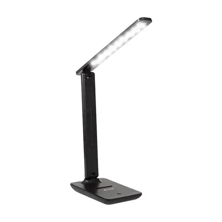 Stolová LED lampa BLOW LB-15 čierna, 9W 450lm
