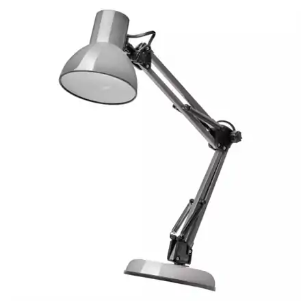 Lampa stolná EMOS Z7609G LUCAS, šedá