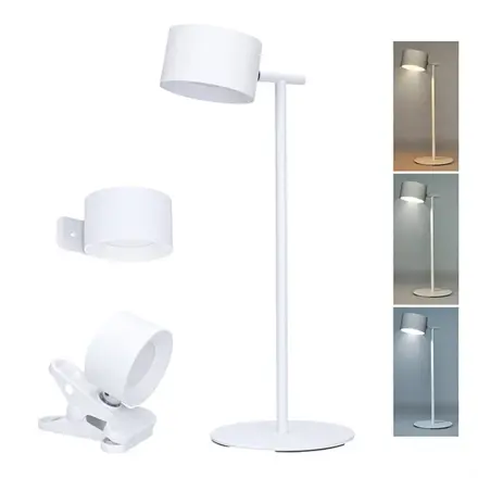 Solight LED nabíjacia lampička 3v1, 280lm, zmena CCT, stmievanie, biela