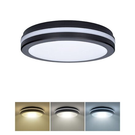 LED osvetlenie s nastaviteľné, 18/22/26W, 2210lm, 3CCT, IP65, 30cm
