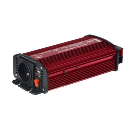 Menič napätia GETI 12V/230V 600W USB