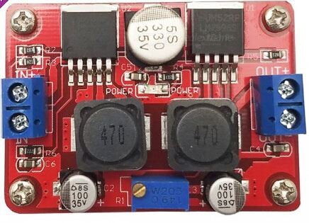 Step-down/Step-up menič s LM2577, 3A