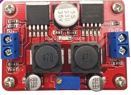 Step-down/Step-up menič s LM2577, 3A