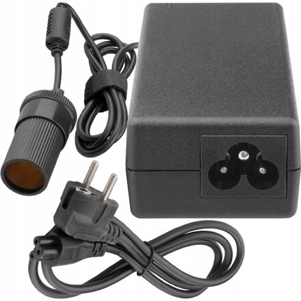 Menič napätia 230VAC/12VDC 60W autozapaľovačová zdierka