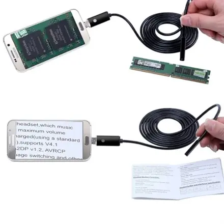 Endoskopická kamera pre mobilný telefón Android, microUSB, 2m