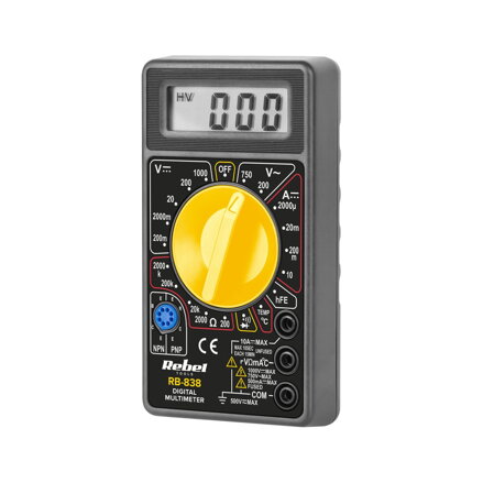 Digitálny multimeter RB-838