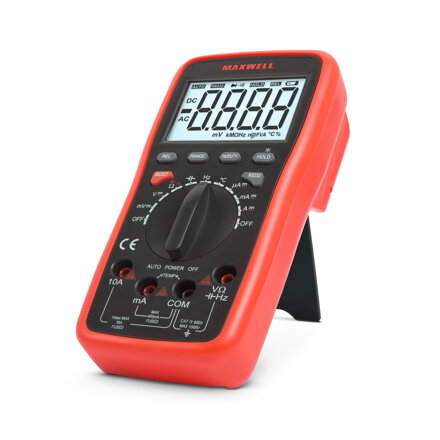 Digitálny multimeter MAXWELL MX25-328, USB pripojenie k PC