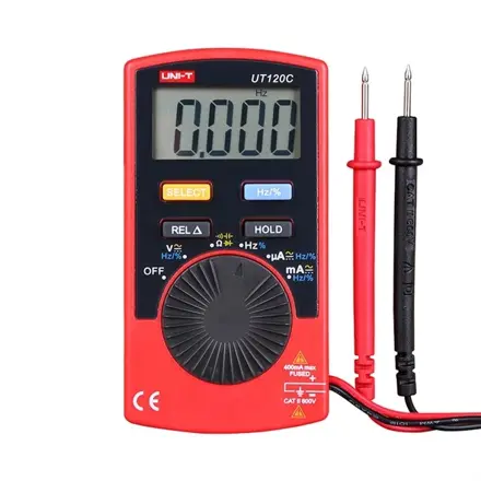 Vreckový multimeter UNI-T  UT120C