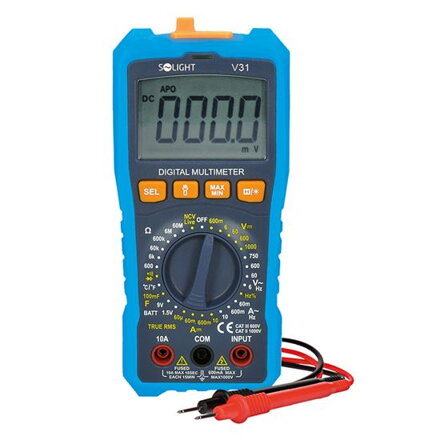 Digitálny multimeter SOLIGHT V31
