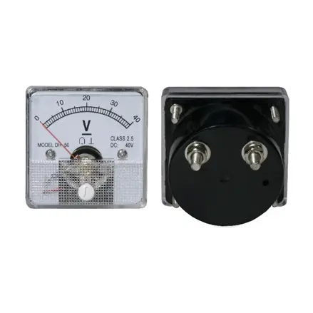 Analógový voltmeter 40 VDC