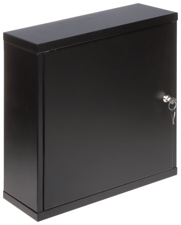 Montážna plechová skriňa 400x400x140mm TPR-4, Čierna