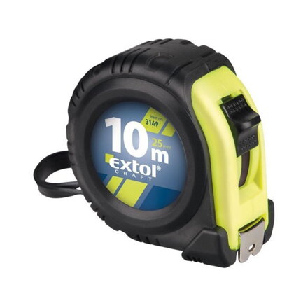 Zvinovací meter 10m 25mm Extol Craft