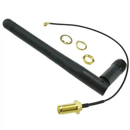 Wifi anténa 2.4Ghz + pigtail U.FL-SMA