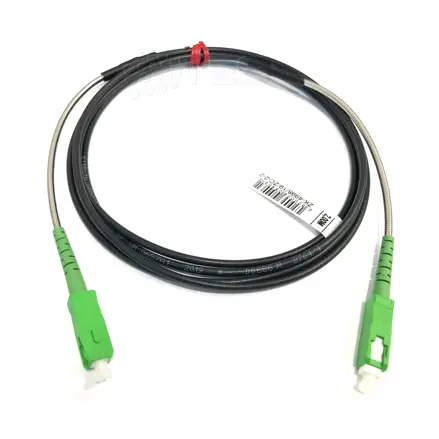 Optický patchcord SC/APC - SC/APC 3m, 3.0mm, G.657A1, 300N, simplex, outdoor
