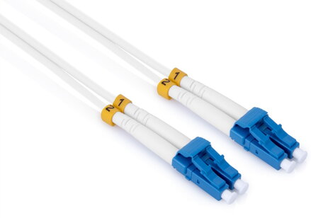 Optický patchcord LC-PC / LC-PC 2m 3mm, duplex, SM, G657A